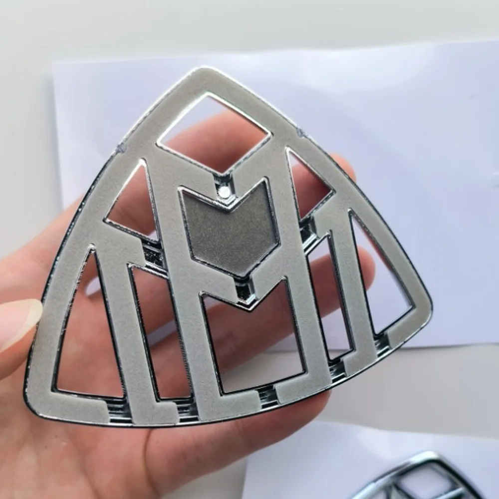 10.5*8.3cm Emblems For Maybach Sticker Maybach Rear Sticker Car Badge Rear Sticker For Mercedes-benz Maybach GLE GLS W221 W222