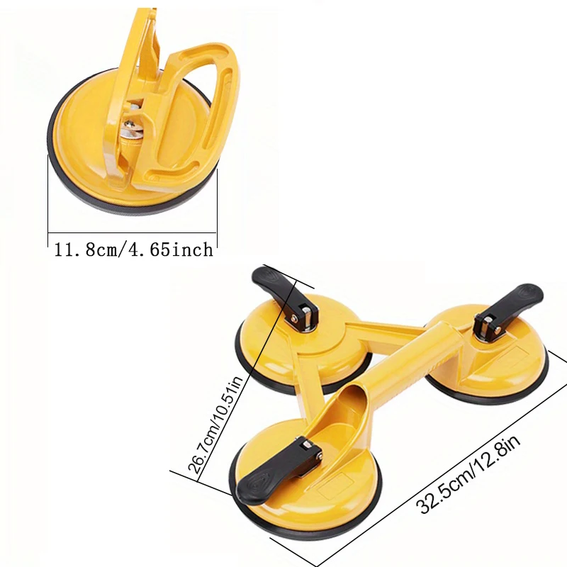 1pcMulti-Use Suction Cup Aluminum Vacuum Strong PullSuction Cup for Repairs,Screen Disassembly&Removal Effortless and convenient