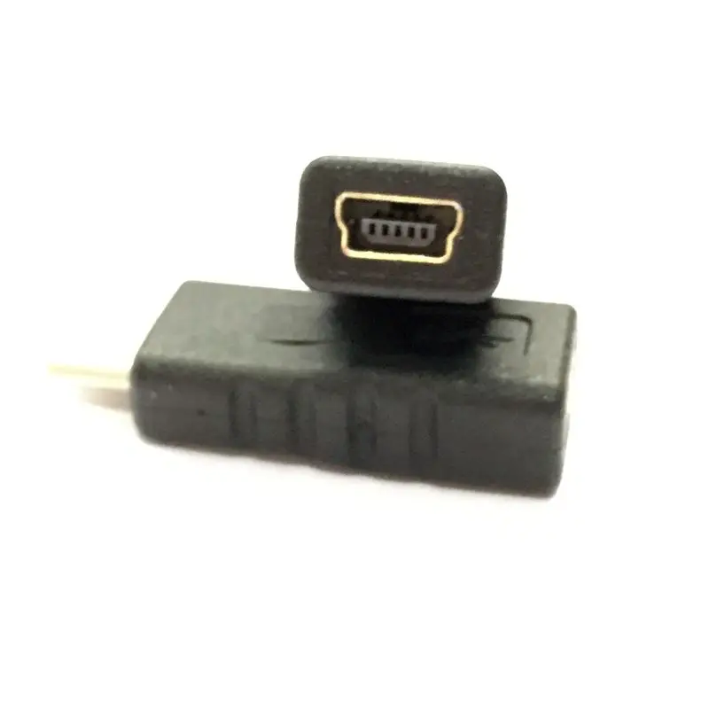 Adaptateur convertisseur USB 3.1 type-c mâle vers Mini 5 broches femelle/Micro 5 broches femelle pour Macbook Android