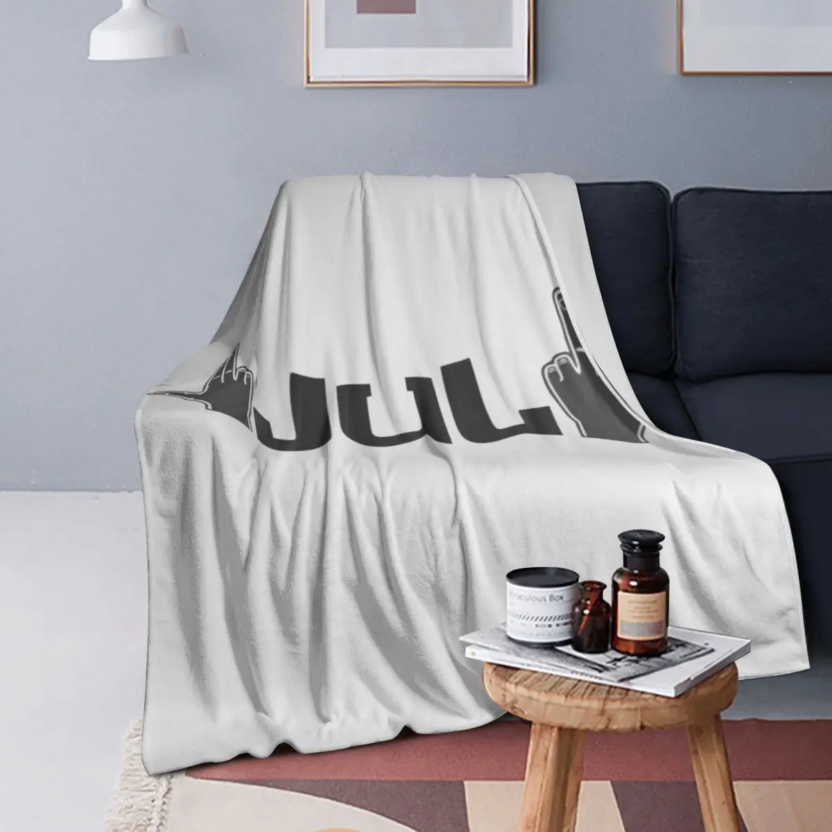 

JUL , Giant Glove JUL Blanket Soft Warm Flannel Throw Blanket Plush for Bed Living room Picnic Travel Home Sofa
