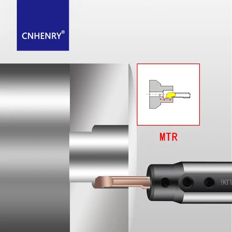 MTR Tungsten Carbide Boring Bar Lathe Tools Turning Lathe Bar End Mill Mini Internal Turning Tool MTR Cutter For Steel