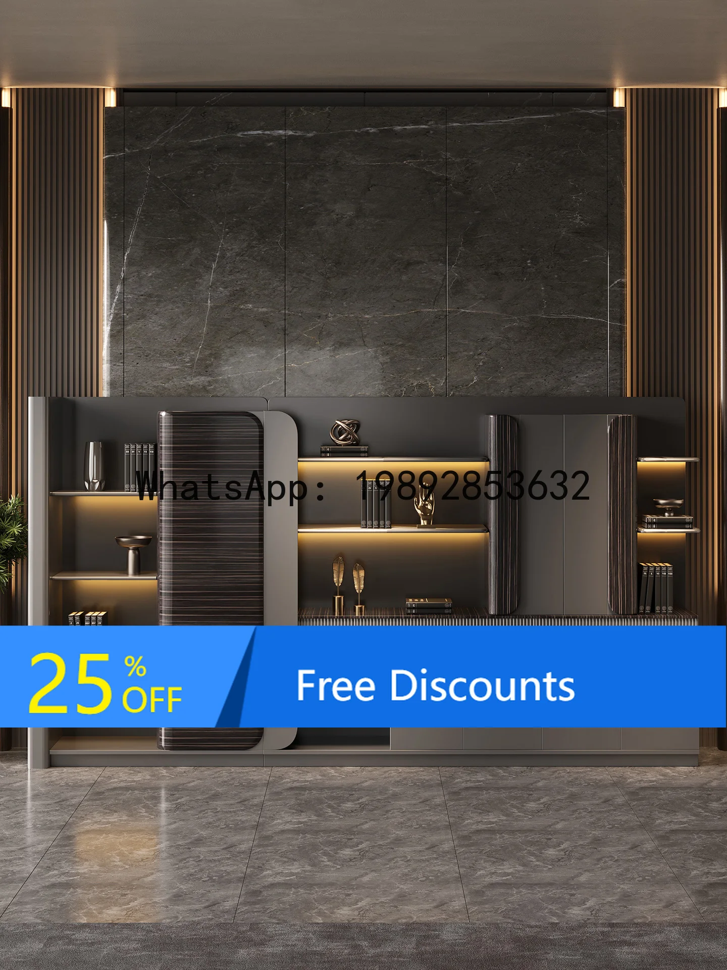 

YFY Office Background Luxury File Document Office Floor-standing File Background