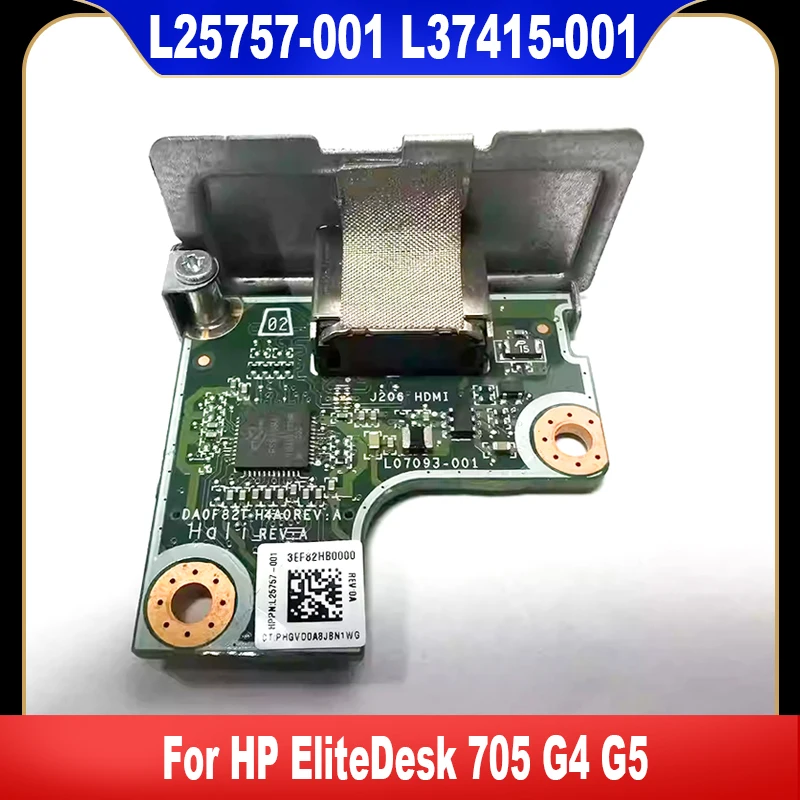 L25757-001 Original para HP EliteDesk 705 G4 G5, conectores de placa HDMI, conector de ordenador de alta calidad, L37415-001