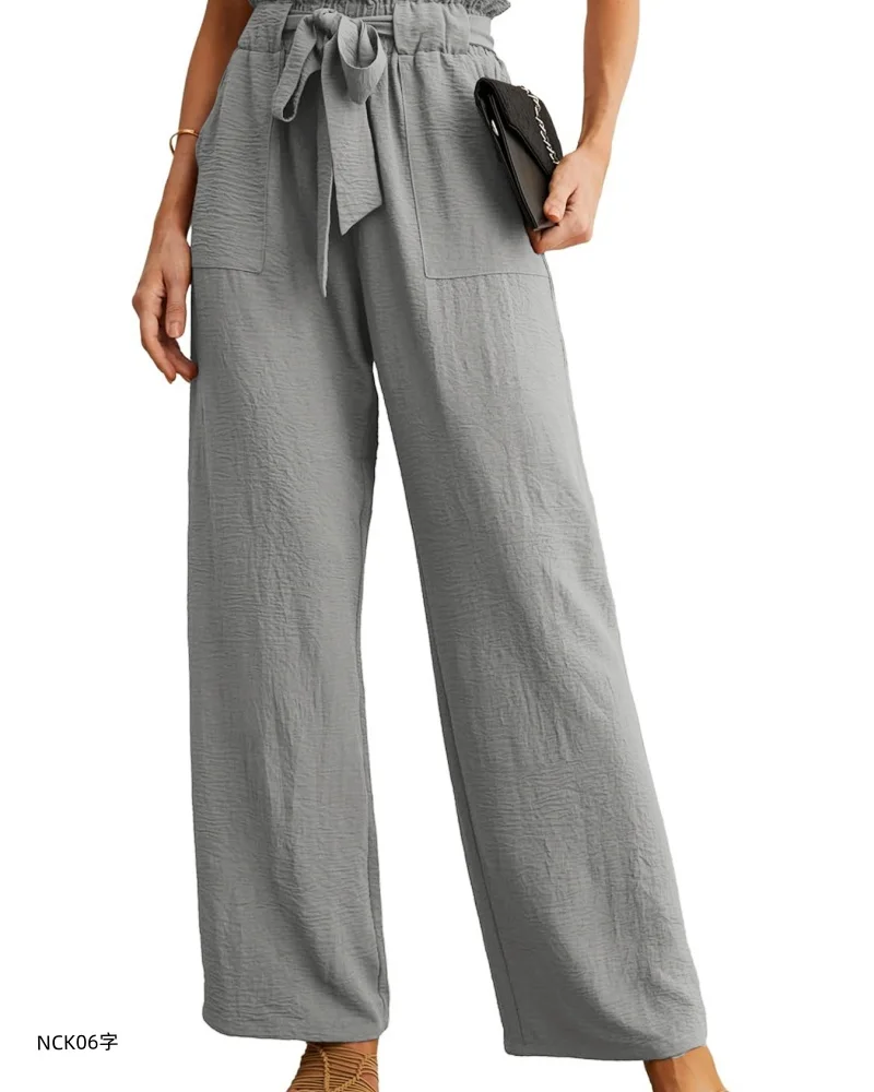 

Новые женские брюки свободного кроя, скрывающие недостатки фигуры, не поднимающиеся при движении ног, просты и универсальны, без каких-либо недостатков.