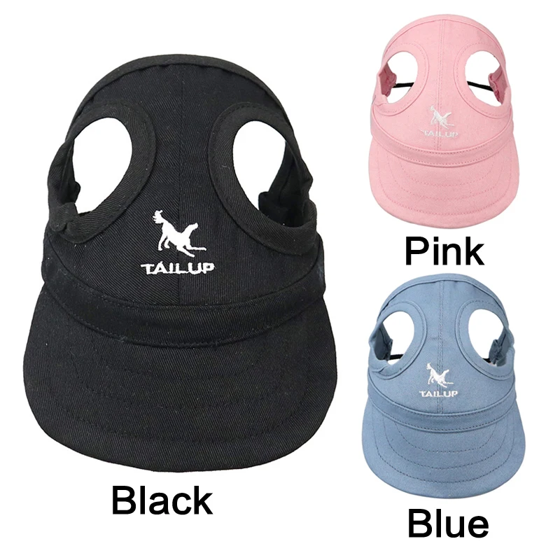 Pet Dog Cap Small Puppy Pets Summer Solid Oxford Cap Dog Baseball Visor Hat Outdoor Accessories Sun Bonnet Cap Chihuahua