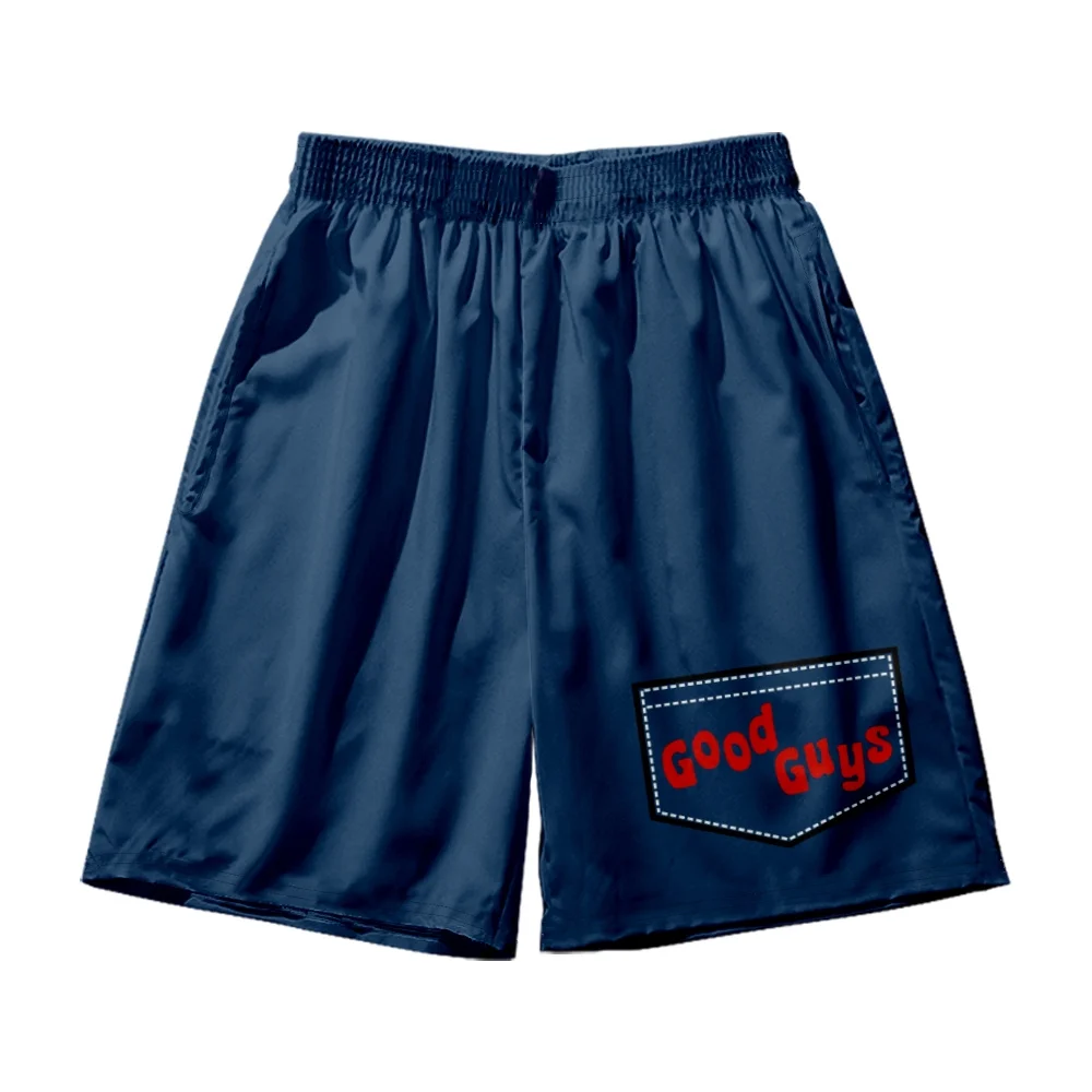 Horror Movie Chucky Good Guys Summer Breeches Shorts Casual Bermudas 3D Men Boardshorts Homme Brand Clothing Beach Shorts