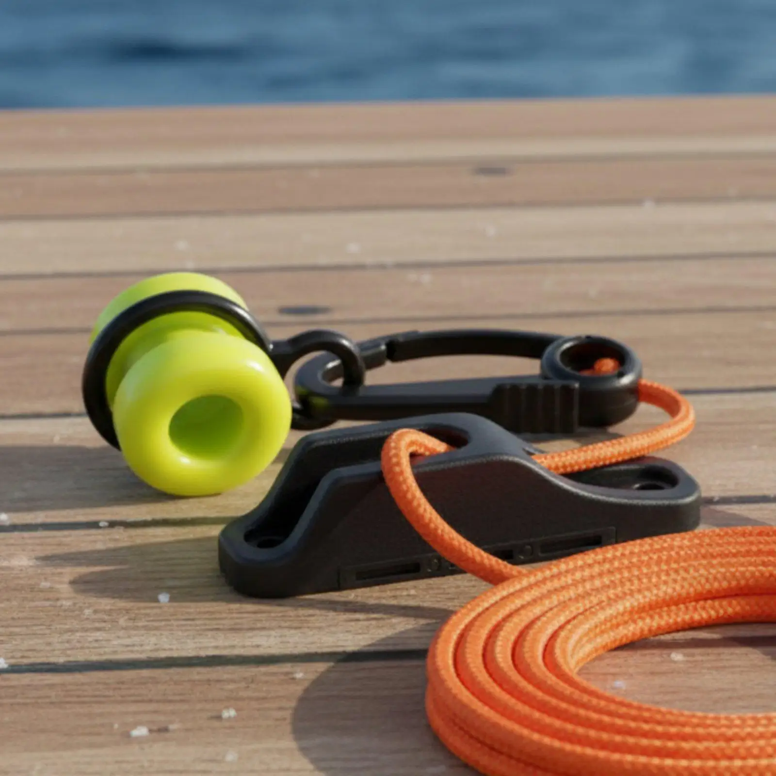 Fishing Rigging Downrigger Weight Retriever System Nylon Cord Secure Cleat Deep Sea Fishing Tools for Trolling Boat view 3