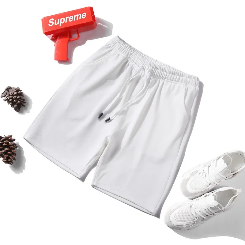 2025 Estate nuovi uomini moda casual pantaloncini in rete palestra all'aperto fitness corsa allenamento sport asciugatura rapida pantaloncini da spiaggia grandi