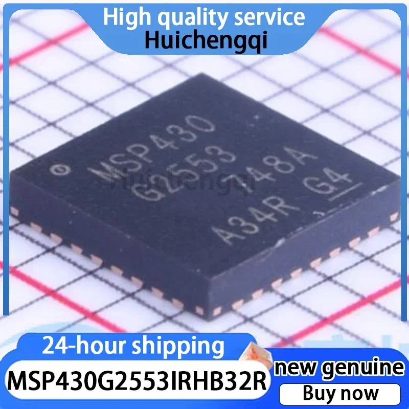 1PCS MSP430G2553IRHB32R Packaged QFN-32 Microcontroller