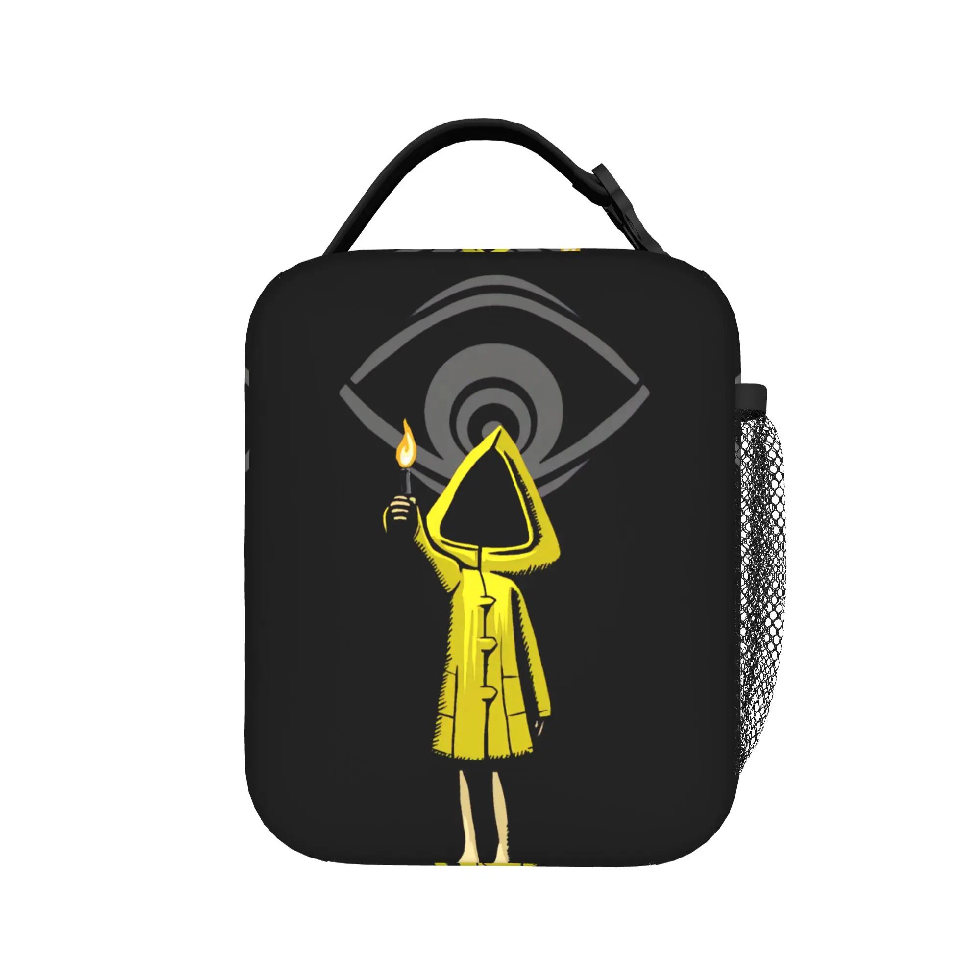 Little Nightmares Video Game Insulated Lunch Bags Portable  Reusable Thermal Bag Tote Lunch Box Work  Travel Men Women