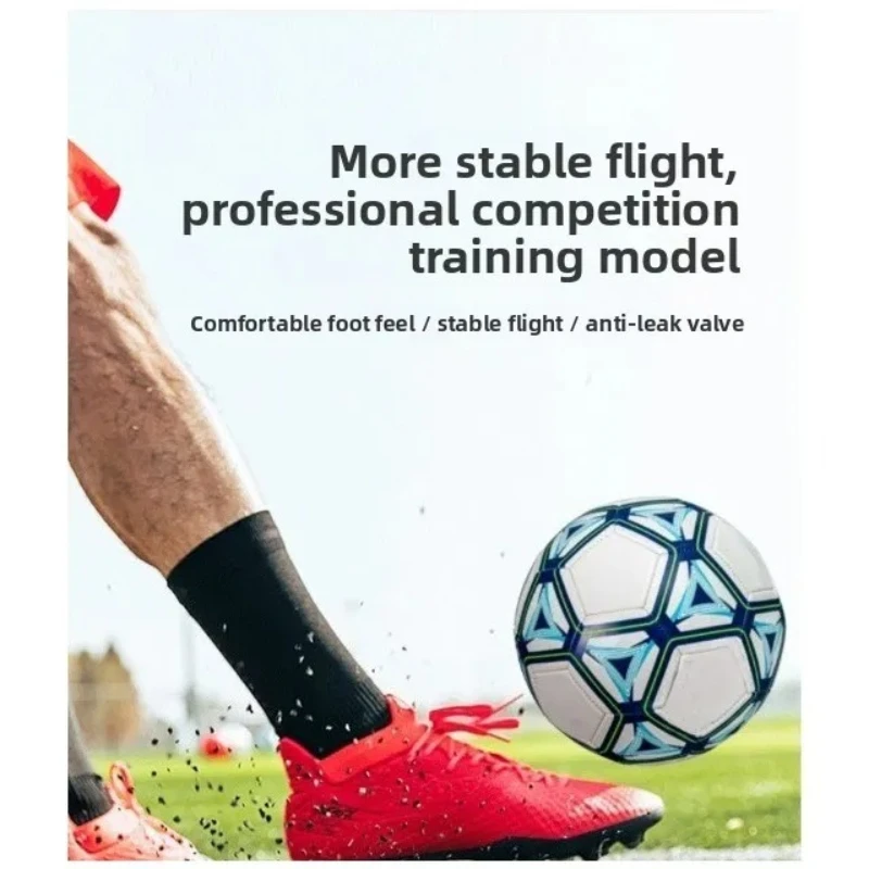 

Standard Soccer Ball Professional Outdoors Sports Match Balls Training Seamless Football High Quality PU Material Size 5