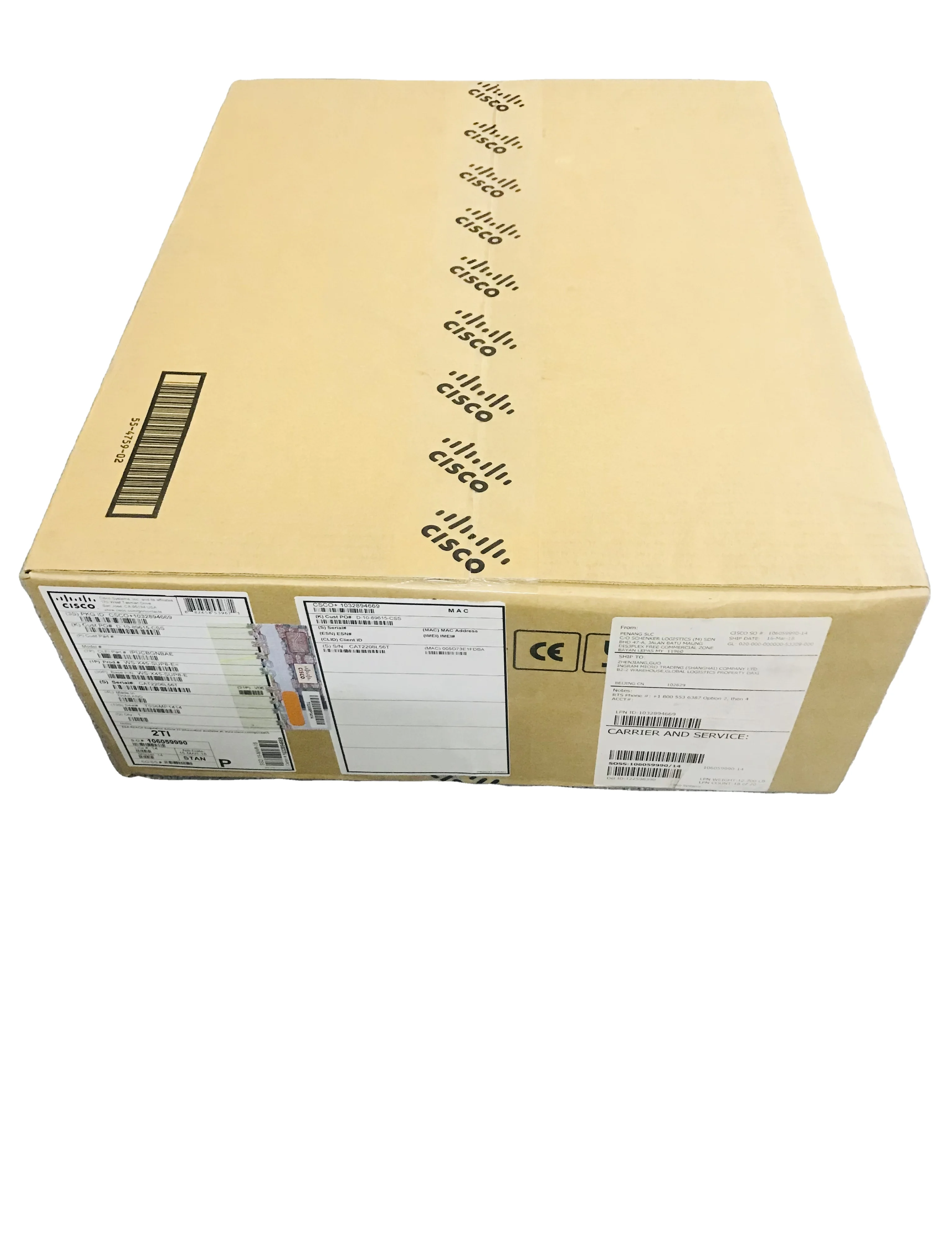 Dont miss!! F/S C9200-48T-E 48 Port Gigabit POE Network Switch