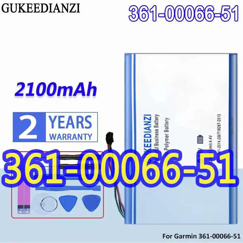 

2100Mah For Garmin 361-00066-51 Smartwatch Battery Long-Lasting Performance