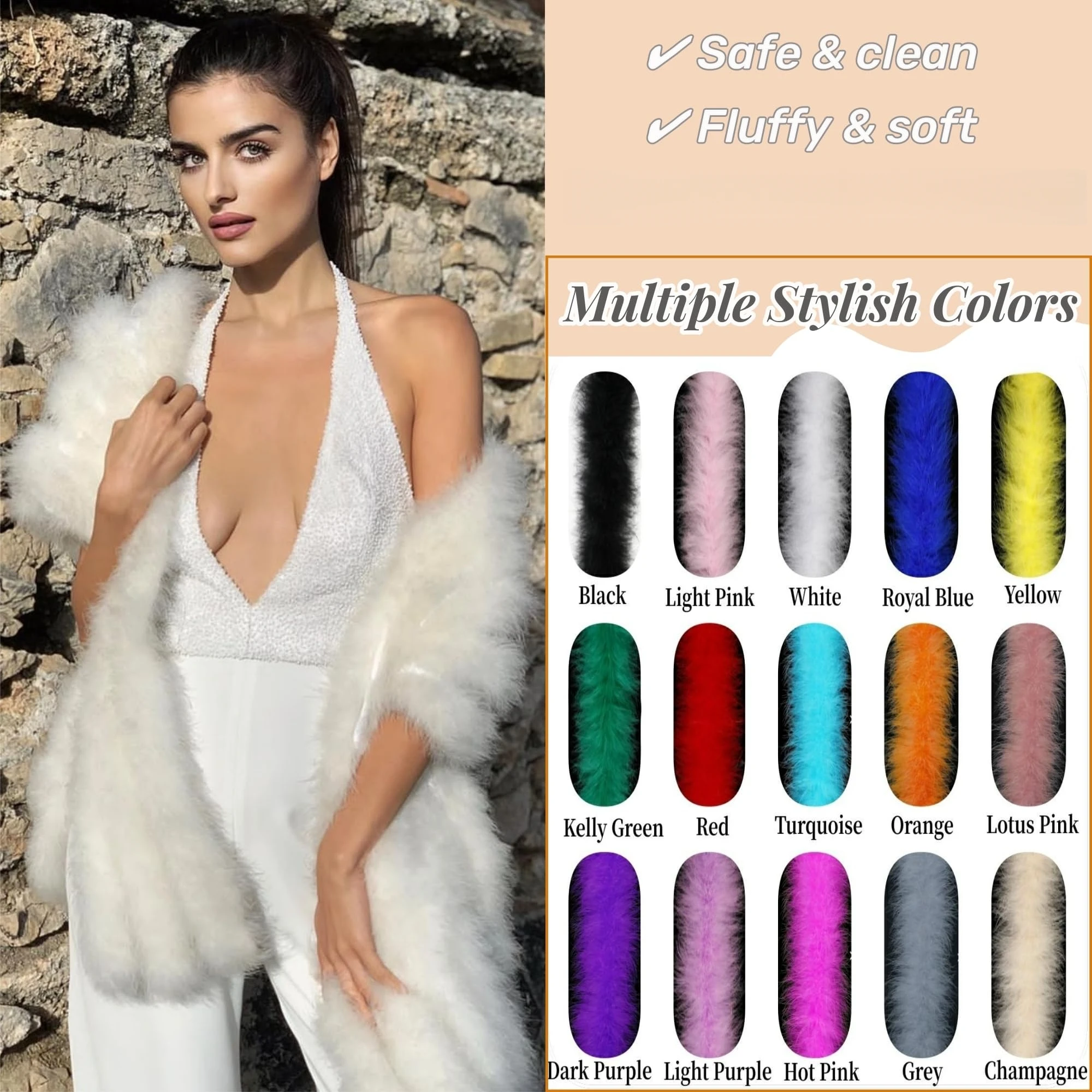 15 جرام تركيا ريشة بوا الريش الطبيعي تقليم DIY بها بنفسك الحرف اليدوية والمجوهرات الملابس اكسسوارات الديكور بالجملة