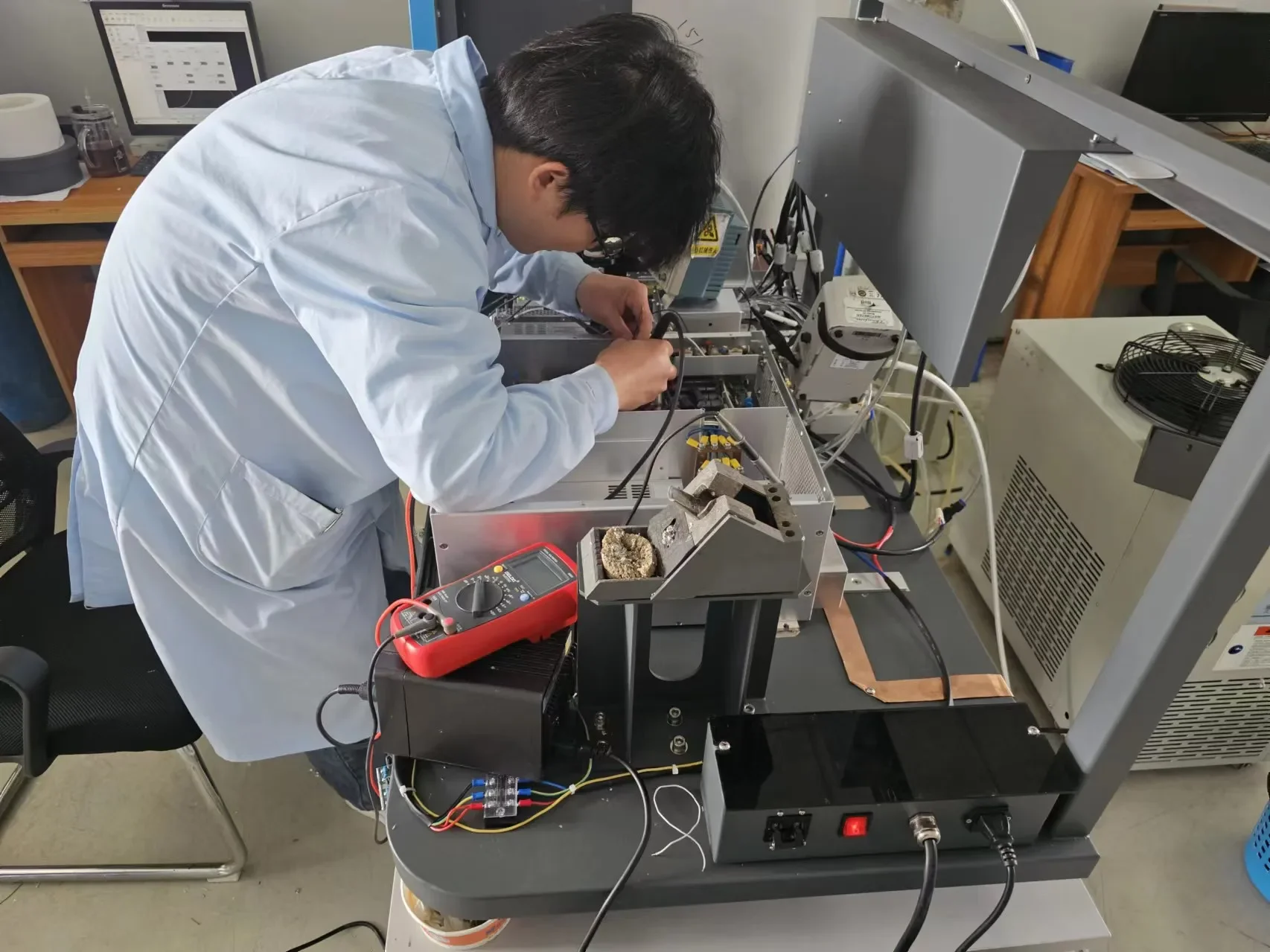 Instrumento de laboratorio Icp-AES Espectrómetro de emisión atómica de plasma acoplado inductivamente Icp-Oes