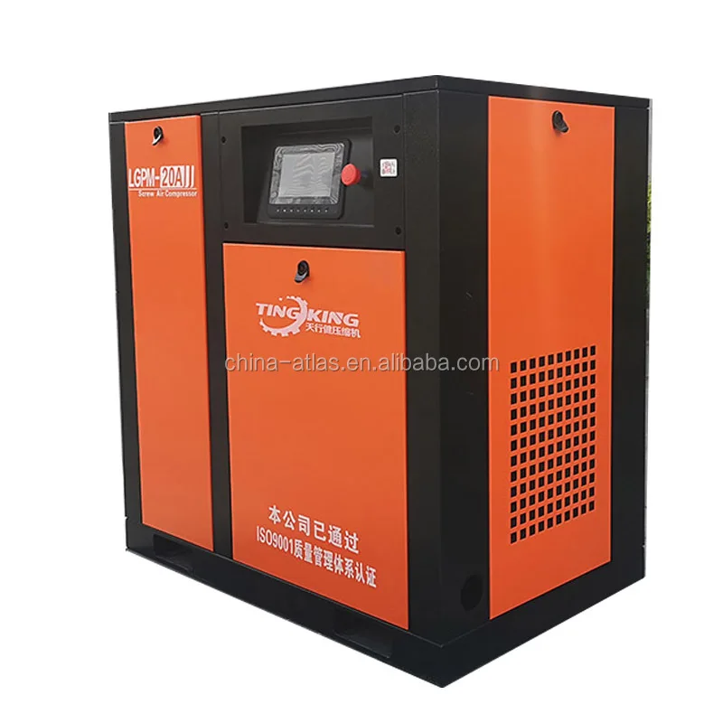 7.5kw 22kw 37kw China Factory Compresor De Aire De Tornillo Oil Free Silent Screw Air Compressor