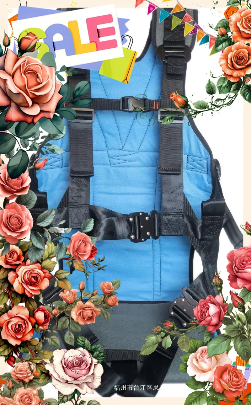 Free man paragliding, training , simple seat bag, power umbrella seat bag