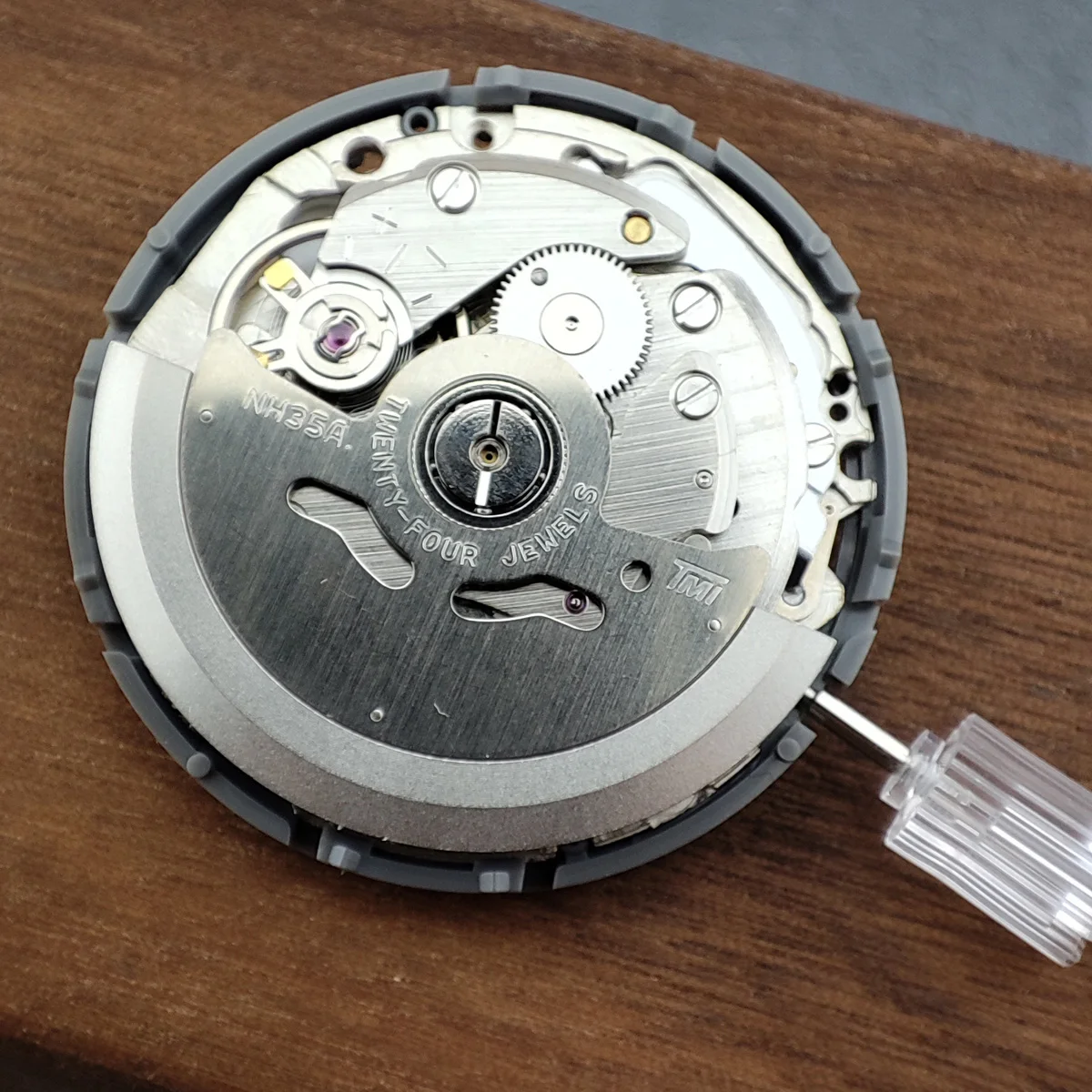 Nhật Bản Đồng Hồ NH35A 6 Giờ Cao Cấp Chuyển Động Cơ Học NH35 Trắng Datewheel Tự Động Tự Cuốn Độ Chính Xác Cao Movt Thay Thế 6