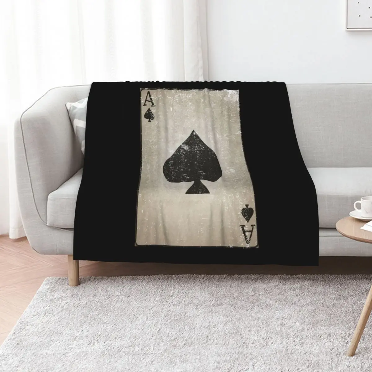 Ace of Spades Throw Blanket manga Picnic Beautifuls Blankets For Baby cosplay anime Polar Blankets