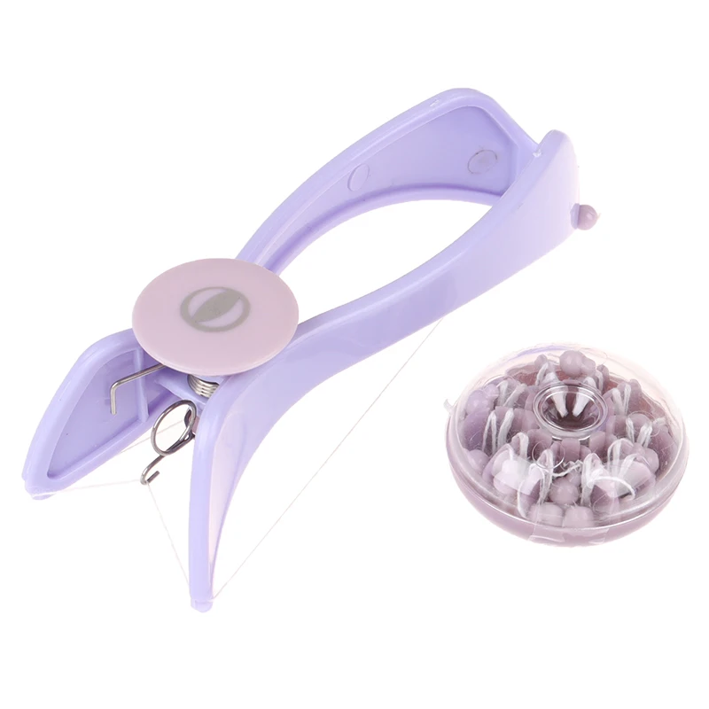 Vrouwen Ontharing Epilator Mini Gezichtshaar Verwijderaar Lente Threading Face Defeatherer Voor Wangen Wenkbrauw Diy Make-Up Schoonheidstool