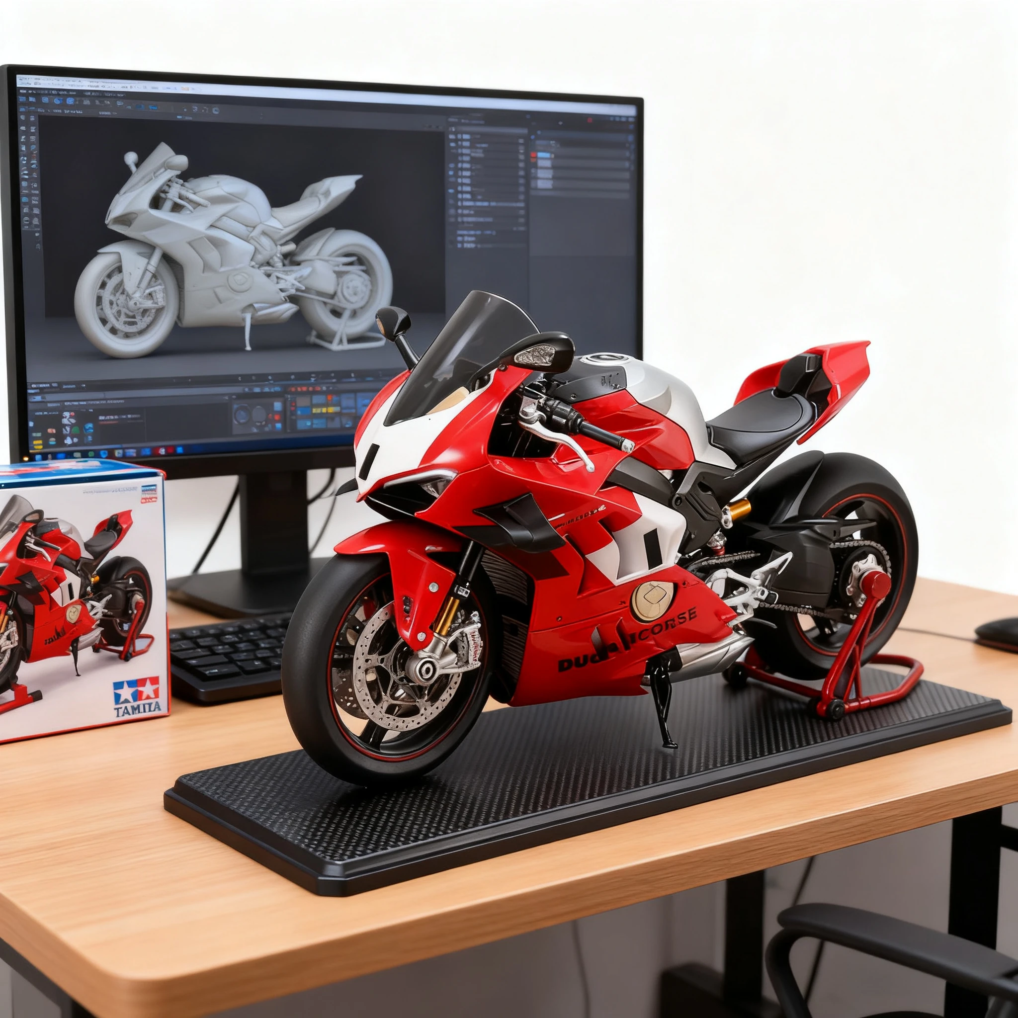 1:7 4륜 오토바이 모형 장난감 합금 다이캐스트 충격 흡수 장치 사운드 라이트 장난감 어린이 소년 선물