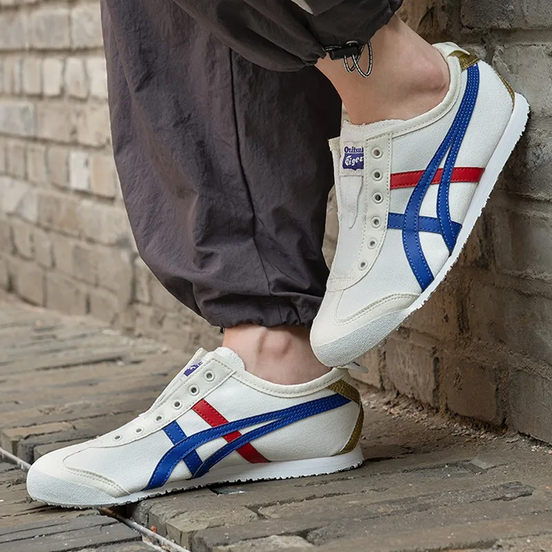 أحذية Onitsuka Tiger للرجال أحذية نسائية أحذية للزوجين 202024   أحذية رياضية جديدة زوج من الأحذية الكاجوال الهوائية 1183B475-100