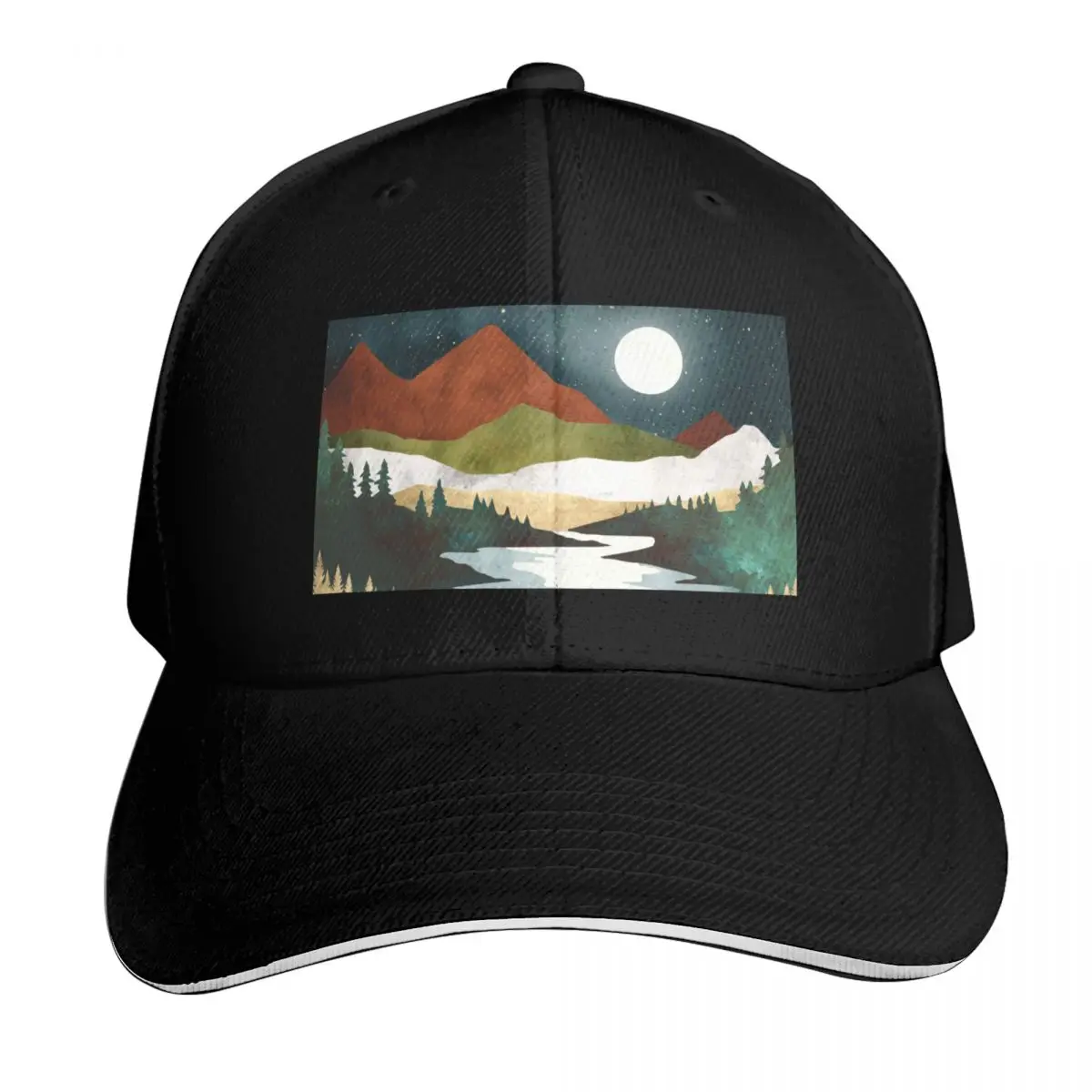 

Fall Vista Baseball Cap Hat Man Luxury Snap Back Hat hiking hat Sun Cap Women's Beach Men's