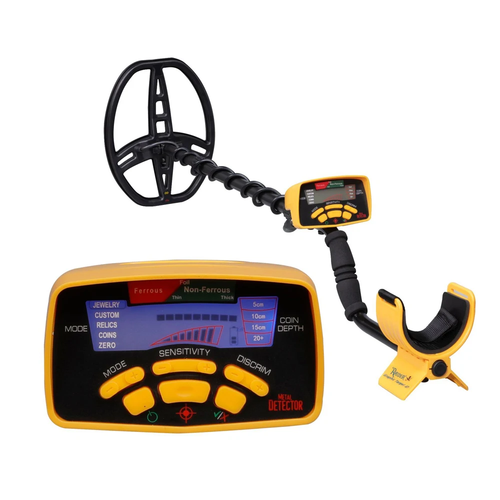 Underground Metal Detector MD6350 Gold Digger Treasure Hunter Pinpointer LCD Display