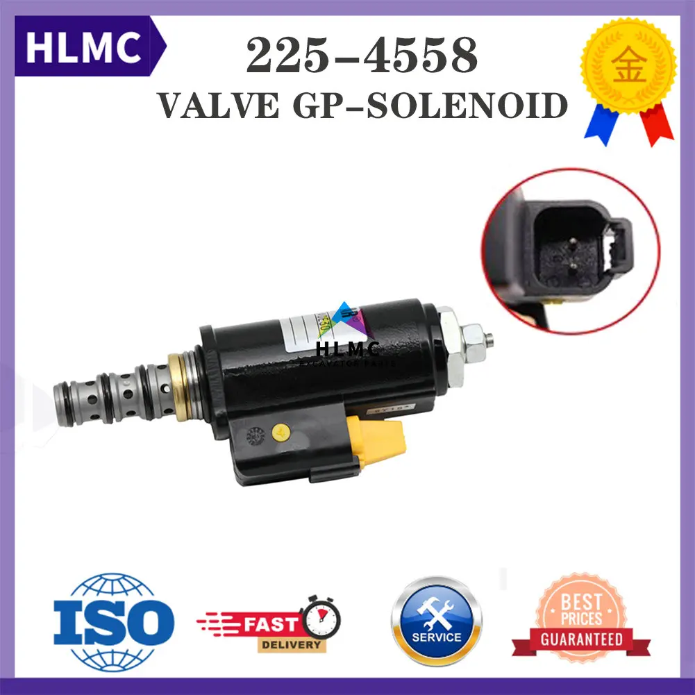 

CA2254558 225-4558 2254558 Hydraulic Pump Solenoid Valve for E330D E336D E349D Excavator Spare Parts