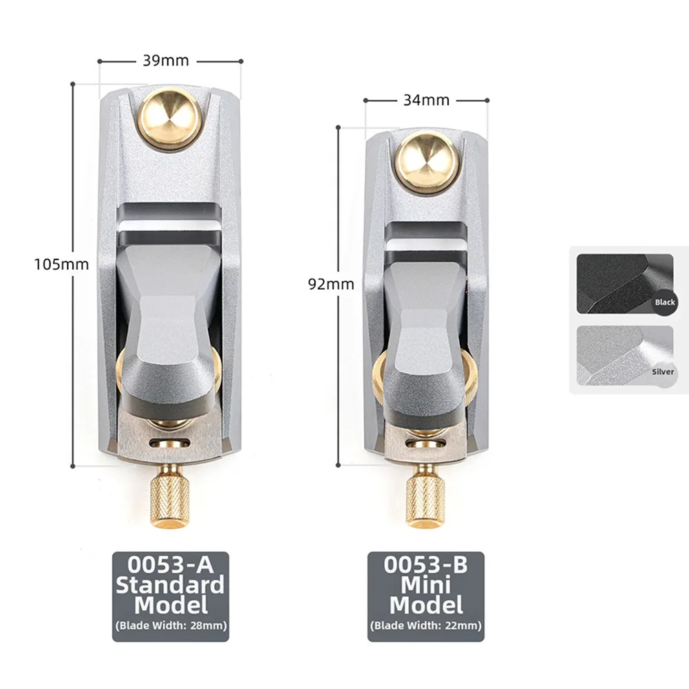 

Компактный низкоугольный рубанок с регулируемым раскрытием лезвий для самостоятельной обработки древесины и моделирования, ручной инструмент
