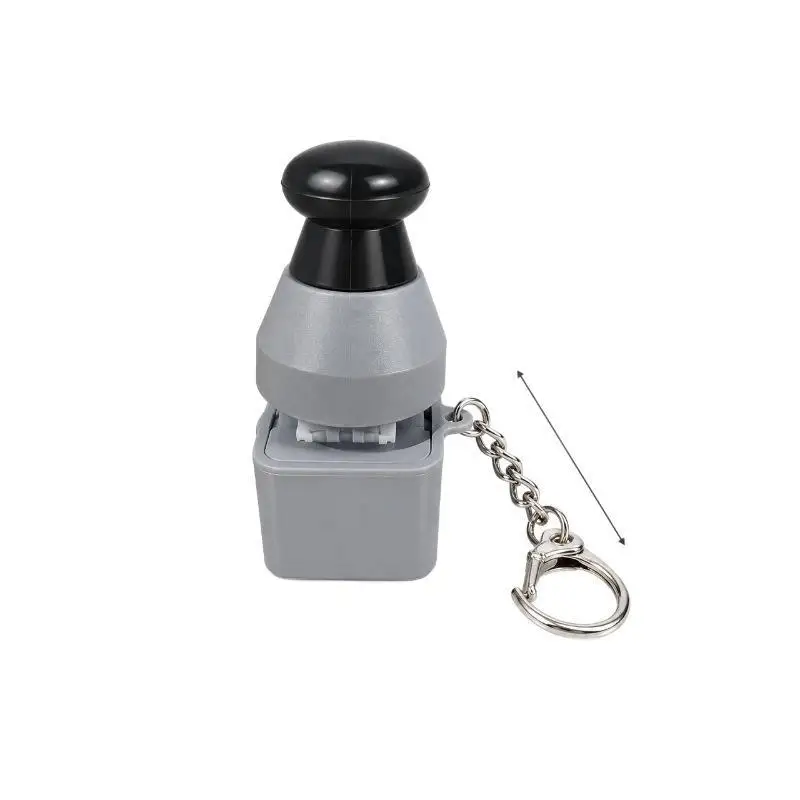 Light Up Pressure Cooker Voice Keychain Keyboard Clicker Voice Keychain Bag Pendant Button Sound Pendant Party Small Gift