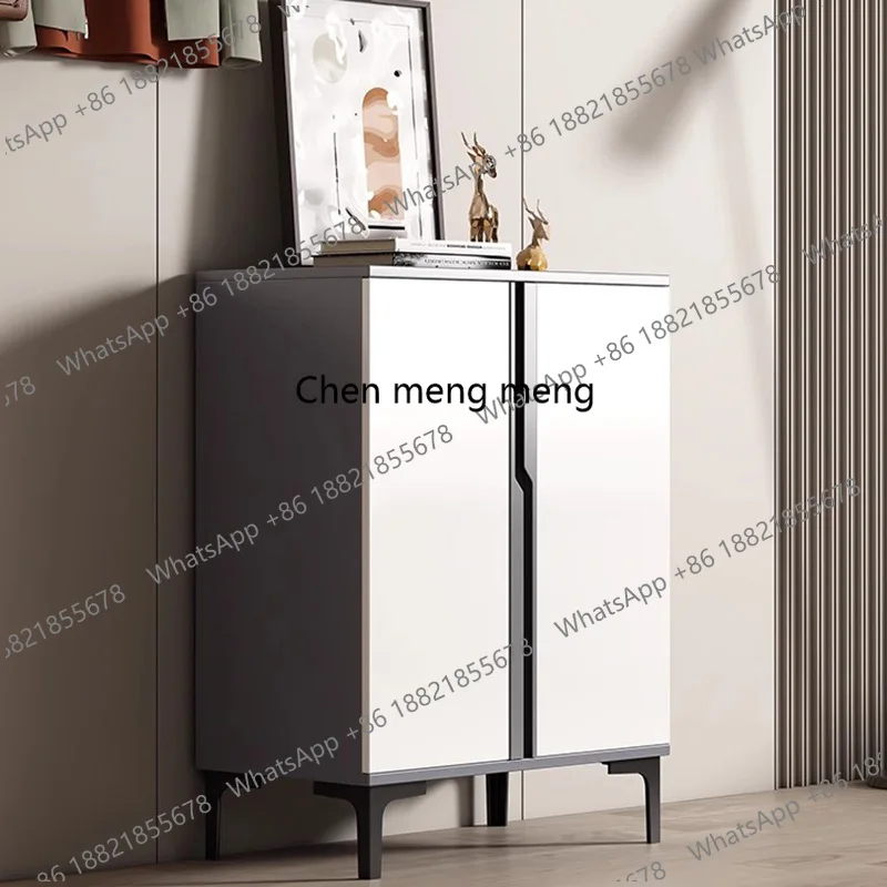 Designer Modern Shoe Shelf Organizer Storage Mobile Living Room Box Luxury Shoe Cabinet Vertical Zapatero Entrance Furniture