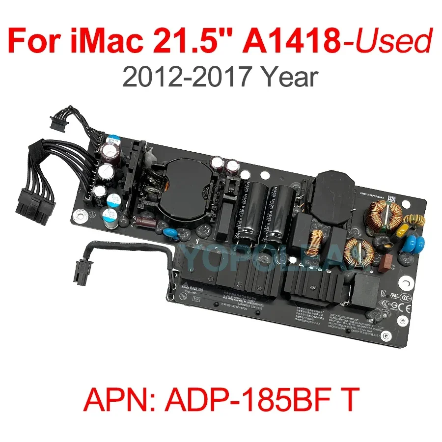 Original A1418 Power Board Supply 185W For iMac 21.5