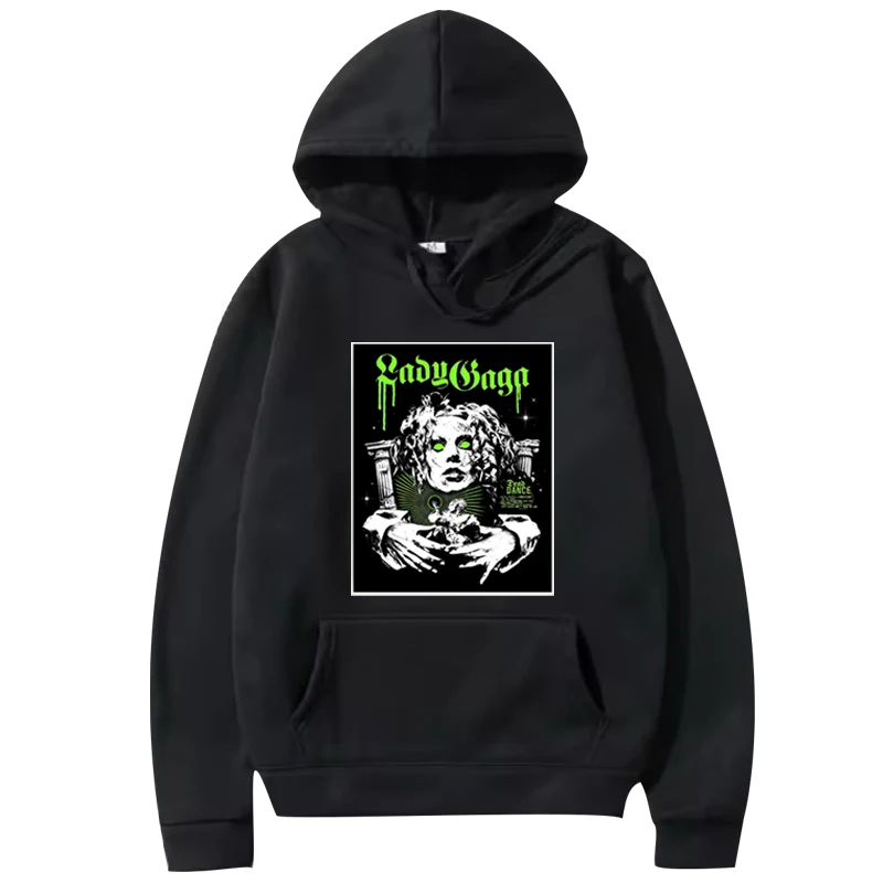 

LADY GAGA THE DEAD DANCE SONG MAYHEM BALL hoodie men women vintage Long sleeve streetwear print Graphics oversized hoodie unisex