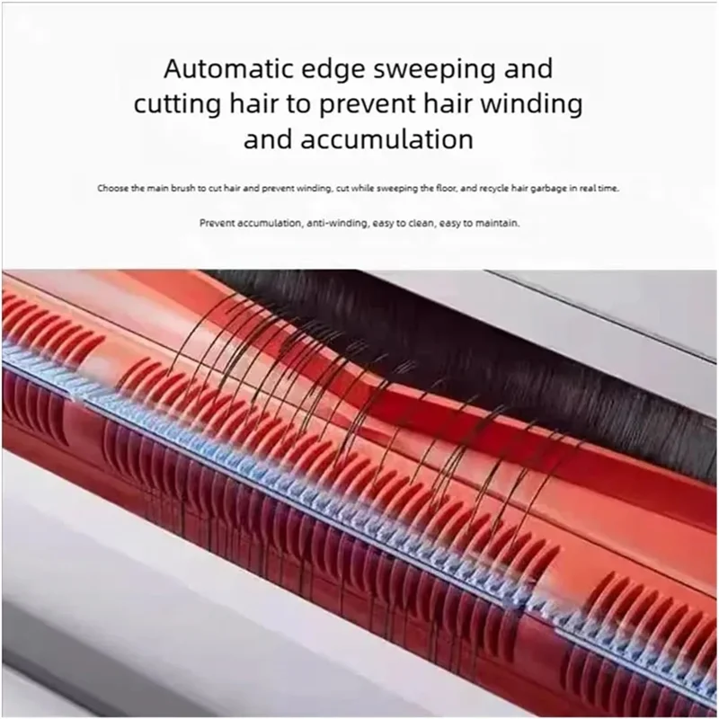 AD24 Snijden Haar Anti-Wirwar Roller Borstel Voor Mijia M40 Omni 1S B116 X20 +/X20 Plus S20 + M30S Vacuüm Accessoires