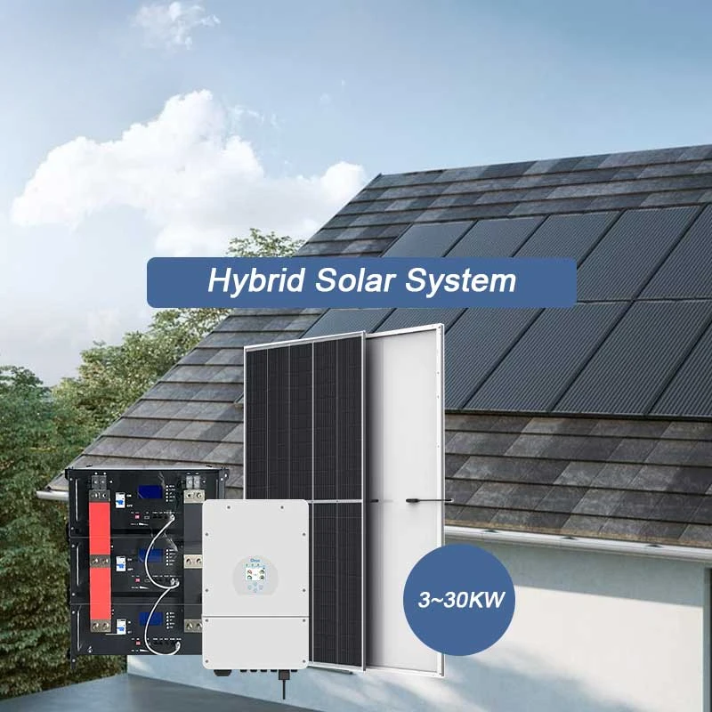 

Wholesale 8Kw 10Kw 3 Phase Home Solar On Off Grid Power Energy Panels Kit Hybrid System 6Kw Complete With Lithium Battery