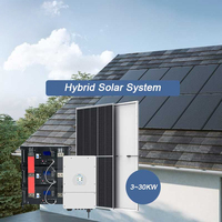 Wholesale 8Kw 10Kw 3 Phase Home Solar On Off Grid Power Energy Panels Kit Hybrid System 6Kw Complete With Lithium Battery