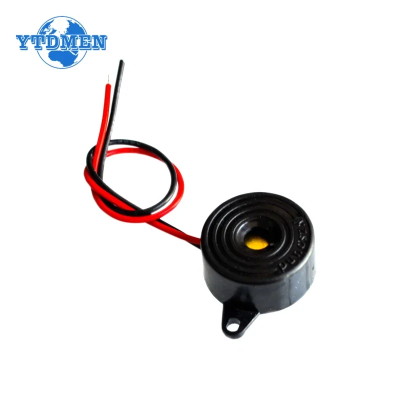 5 uds zumbador de SFM-20B de alto decibelio DC 3-24V zumbador de sonido continuo 2312 zumbador piezoeléctrico activo, para coche Arduino