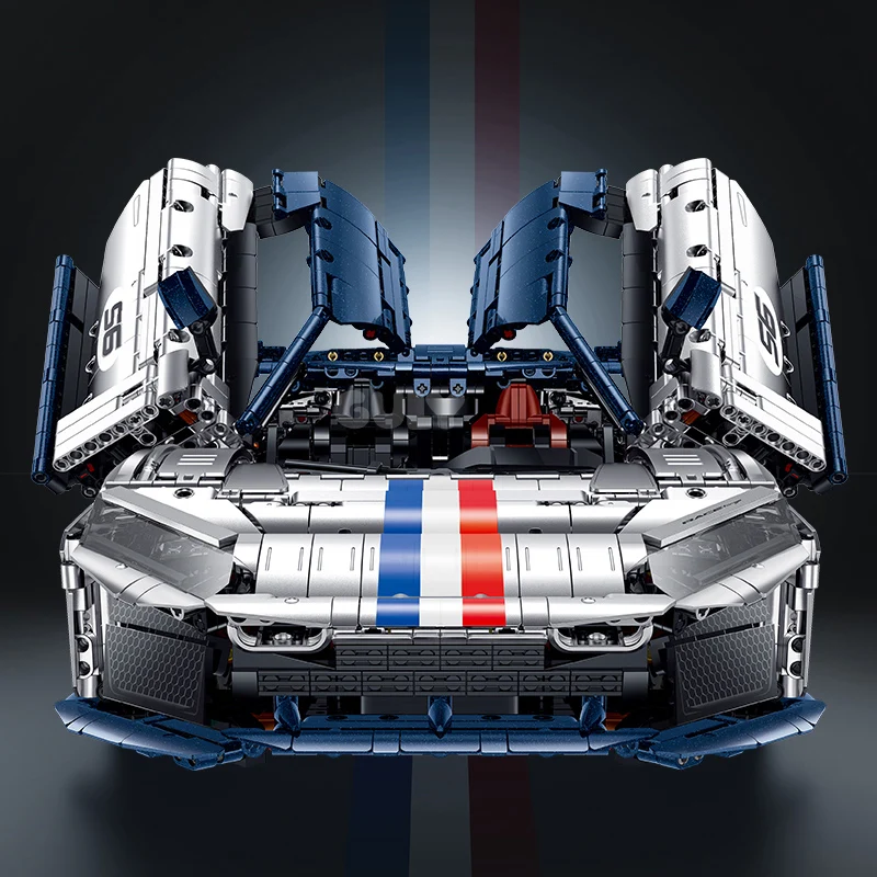 IN STOCK MOC Technical Remote Control Car F80 Building Blocks Assembling Supercar Bricks Model Toys for Children Christmas Gift