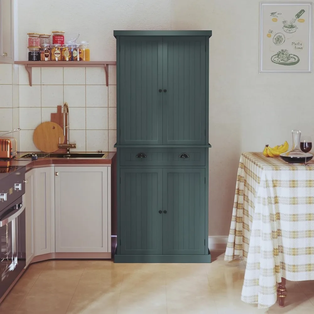 Kitchen with drawers and adjustable shelves, cutlery cabinet for kitchen, bathroom or hallway