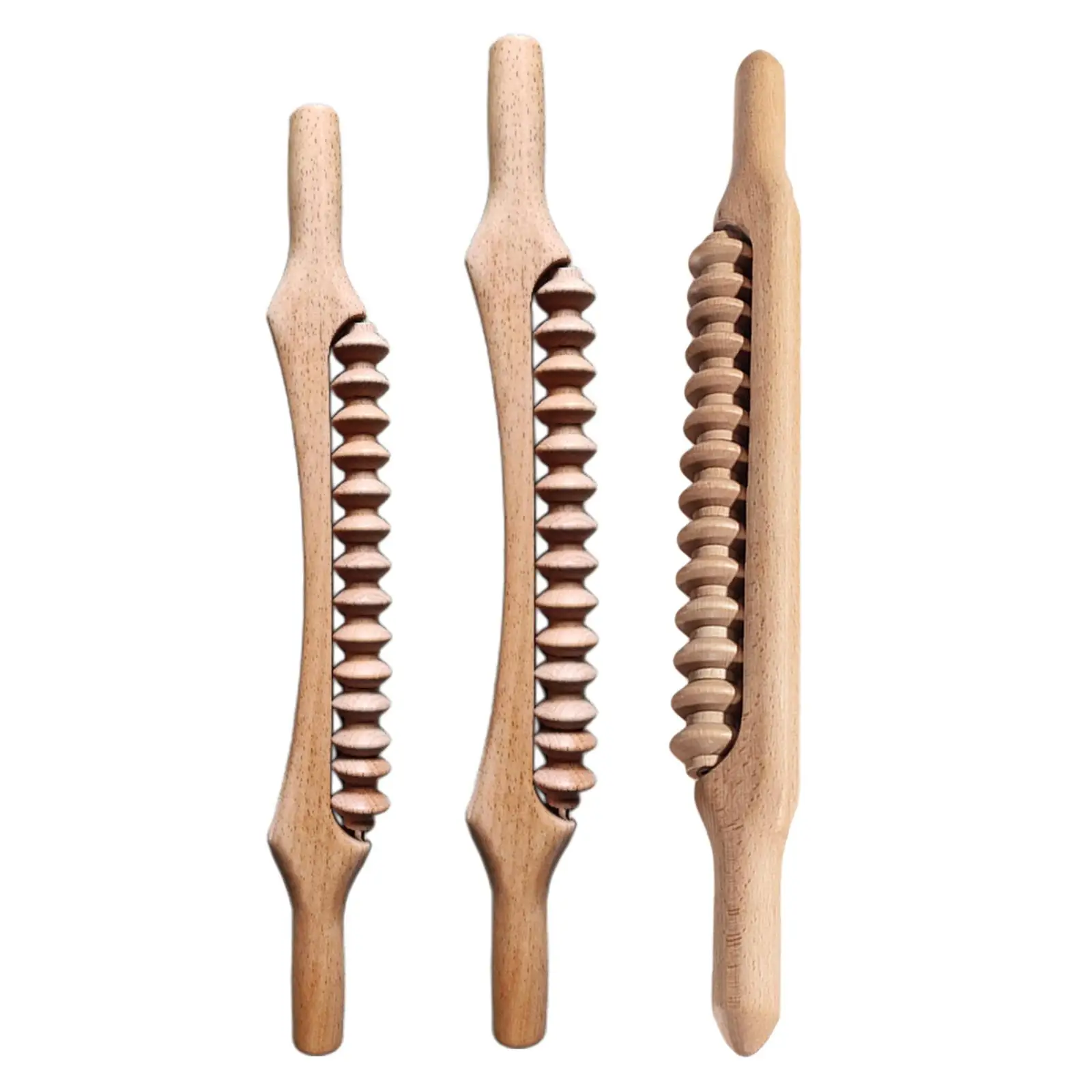 Massage Stick Tool, Wood Scraper Scraping, Body Muscle Scraper for Neck Waist Legs for Body Pressing Acupoints