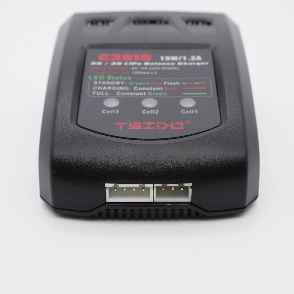 Carregador de Bateria Equilibrado para Helicóptero RC, Fonte de Alimentação de Lítio Lipo, 15W, 1.2A, EU, US Plug, B3Pro Compact 2S, 3S, C3S15