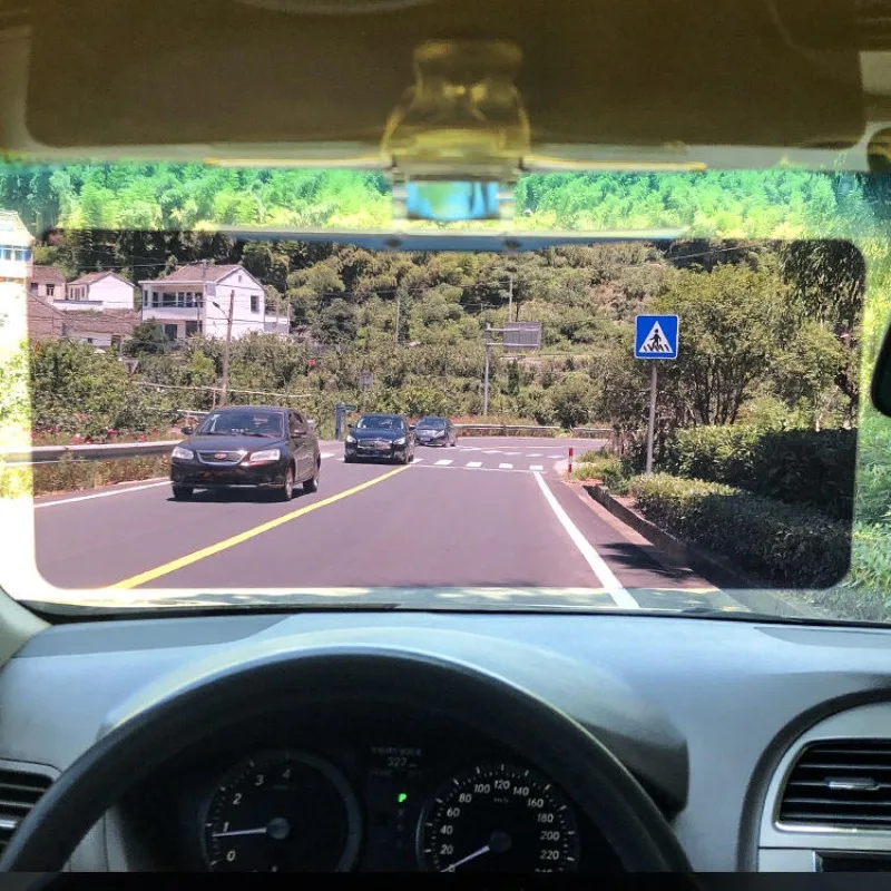 Car sunshade, car goggles, driver's anti glare and anti glare barrier, day and night dual-use anti high beam lamp artifact