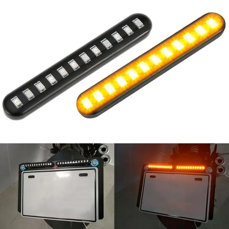 

Automotive LED License Number Plate Light Universal Car Waterproof LED License Plate Light Bike Rear Lamp License Plate Light