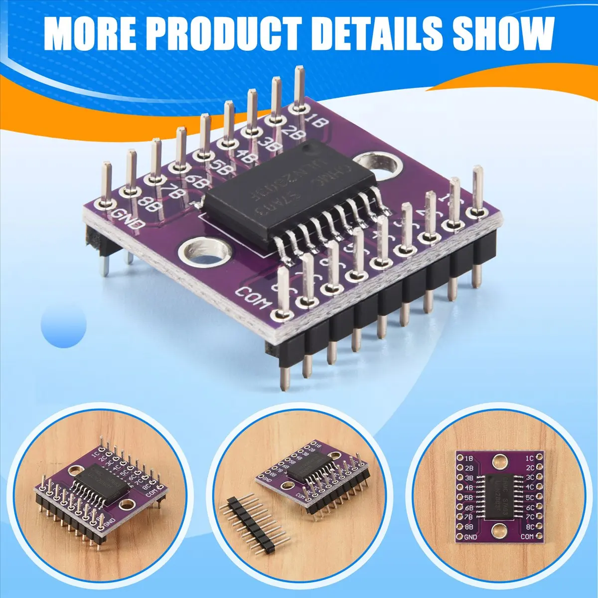 A49T ULN2803A Transistor Arrays Driver Breakout Board for