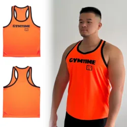 Men Mesh Sports Tank Tops, Breathable Gym Sleeveless Singlet, Quick Dry Men's Oversize Undershirt GYM TIME Vest, S M L XL XXL