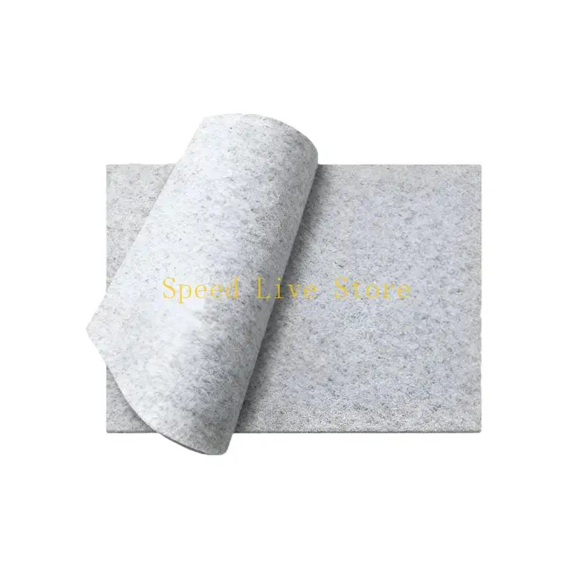 547C 20 Pieces Vehicle Foot Pad Disposable Felt Fabric Interior Accessories Suitable for Sedans SUVs & Trucks Simple Setups