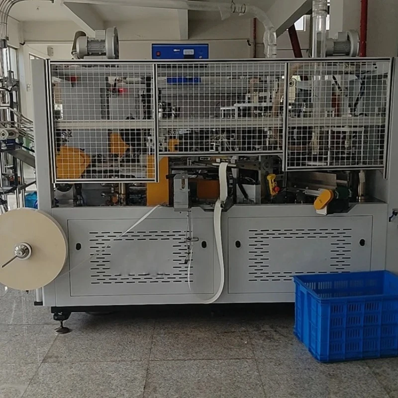 Customized Paper Cup Making Manufacturing Machine Production Line Coffee Paper Cup With Handle Machine To Make Disposable Pap