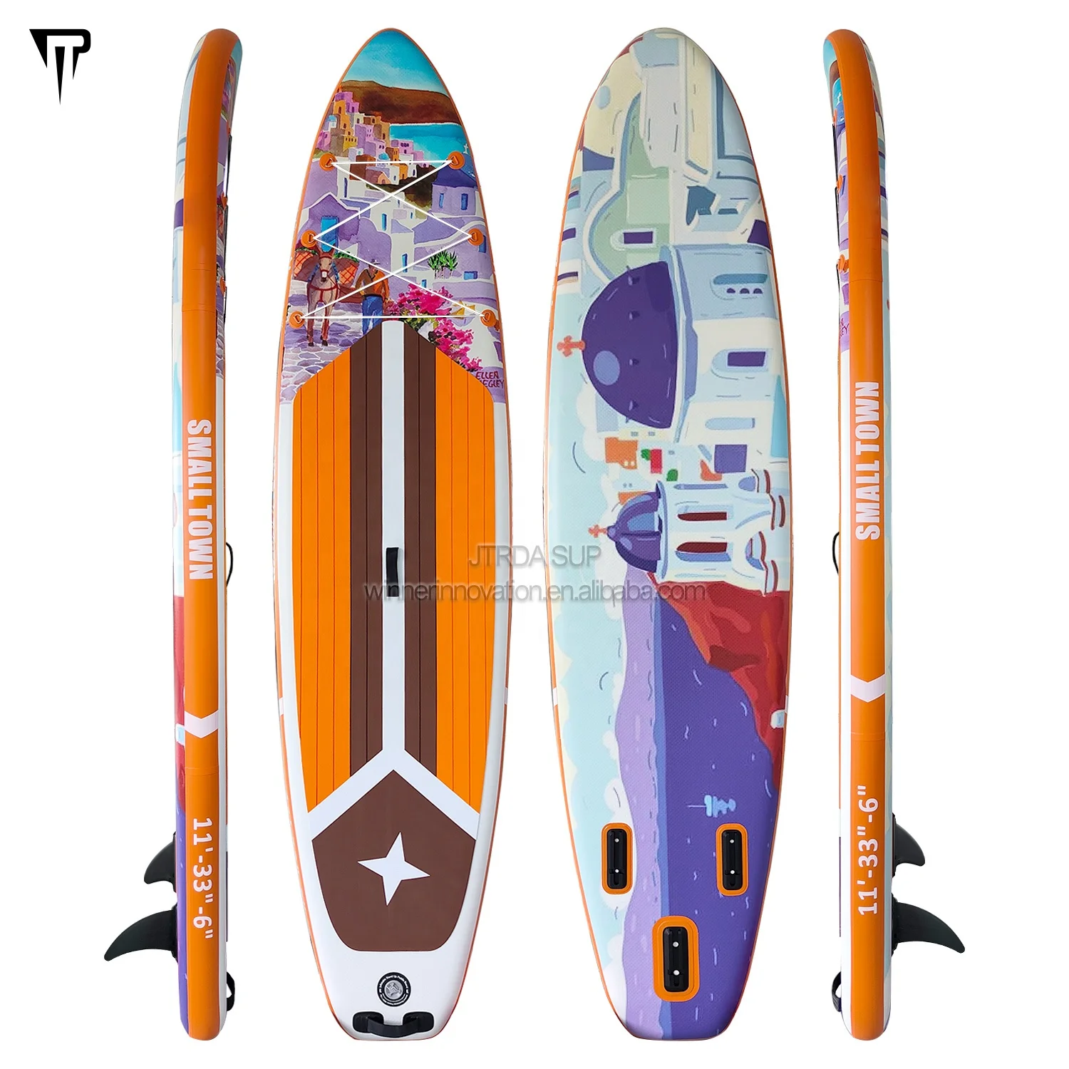 

2024 11' Small House Design Paddle Board China SUP Supplier Customized CE Stand Up Board Surf Inflatable Paddle Sup