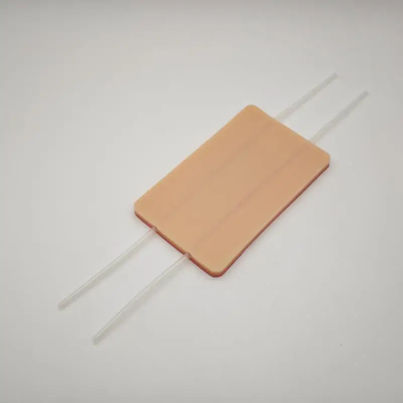 1Set Suture Practice Pad Simulation Human Skin Venipuncture Injection Training Model Portable Medical Kit for Students Nurses